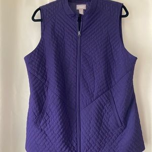 Chico’s quilted vest